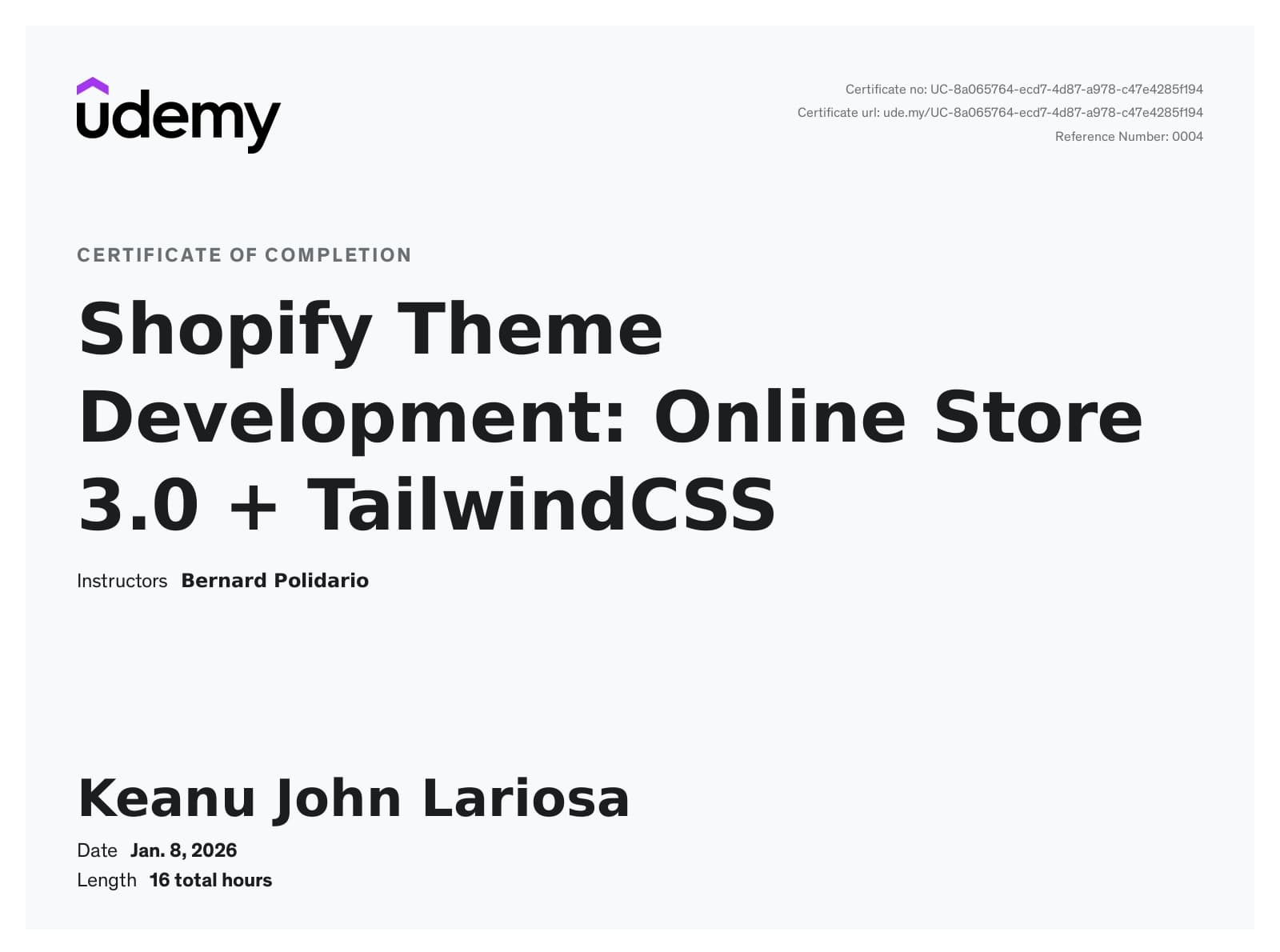 Shopify Theme Development: Online Store 3.0 + Tailwindcss